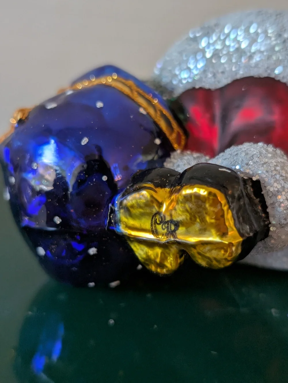 Christopher Radko festive glass